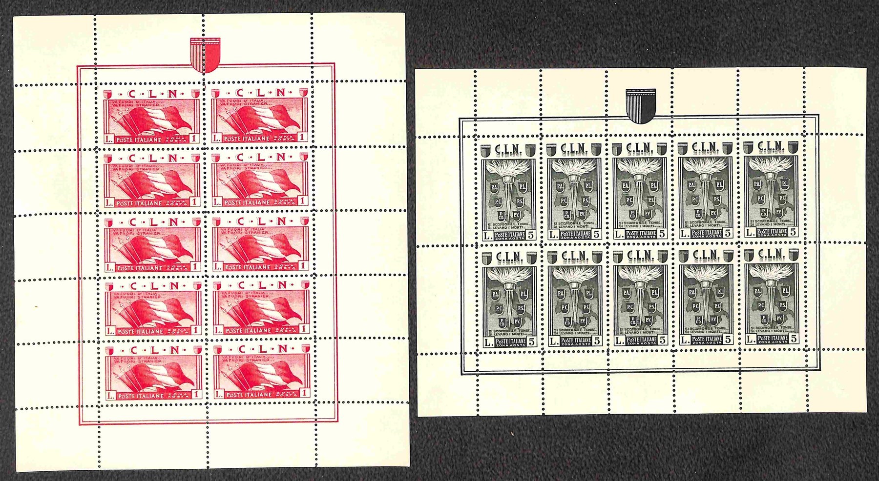 Italia / C.L.n. / Aosta / Posta Ordinaria