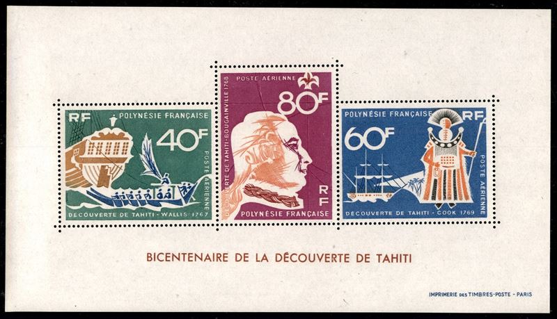 Polinesia Francese / Foglietti