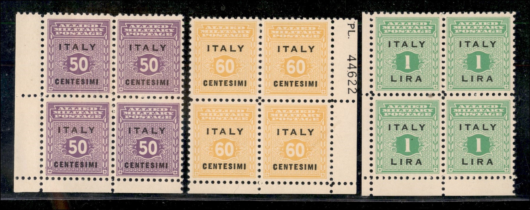 Italia / Occupazioni Straniere di Territori Italiani / Occupazione Anglo-americana / Napoli / Pos...
