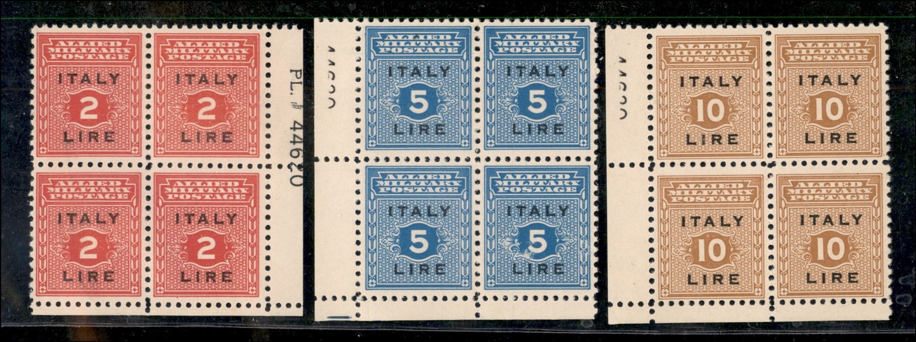 Italia / Occupazioni Straniere di Territori Italiani / Occupazione Anglo-americana / Napoli / Pos...