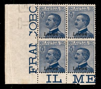 Italia / Colonie / Egeo / Lero / Posta Ordinaria