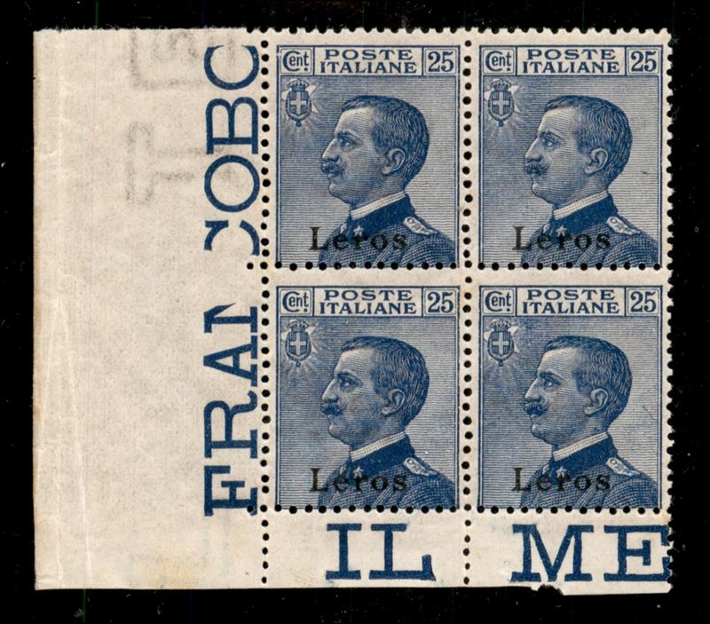 Italia / Colonie / Egeo / Lero / Posta Ordinaria