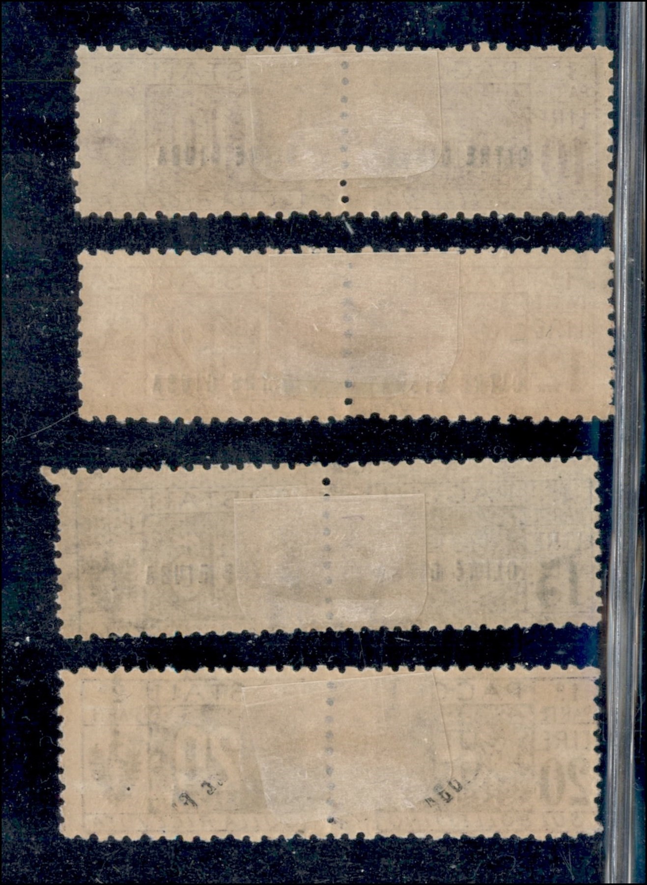 Italia / Colonie / Oltre Giuba / Pacchi Postali