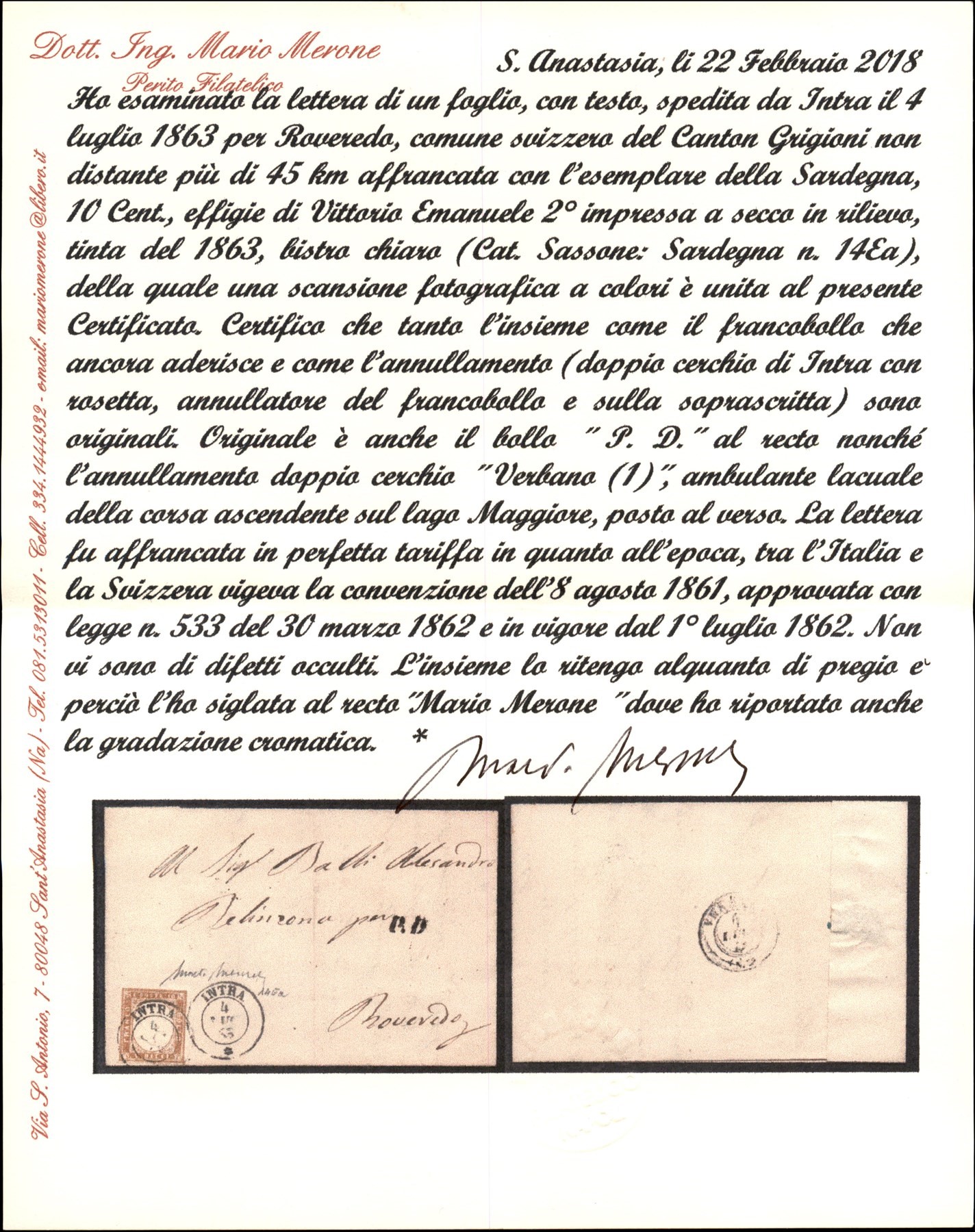 Italia / Regno / Posta Ordinaria