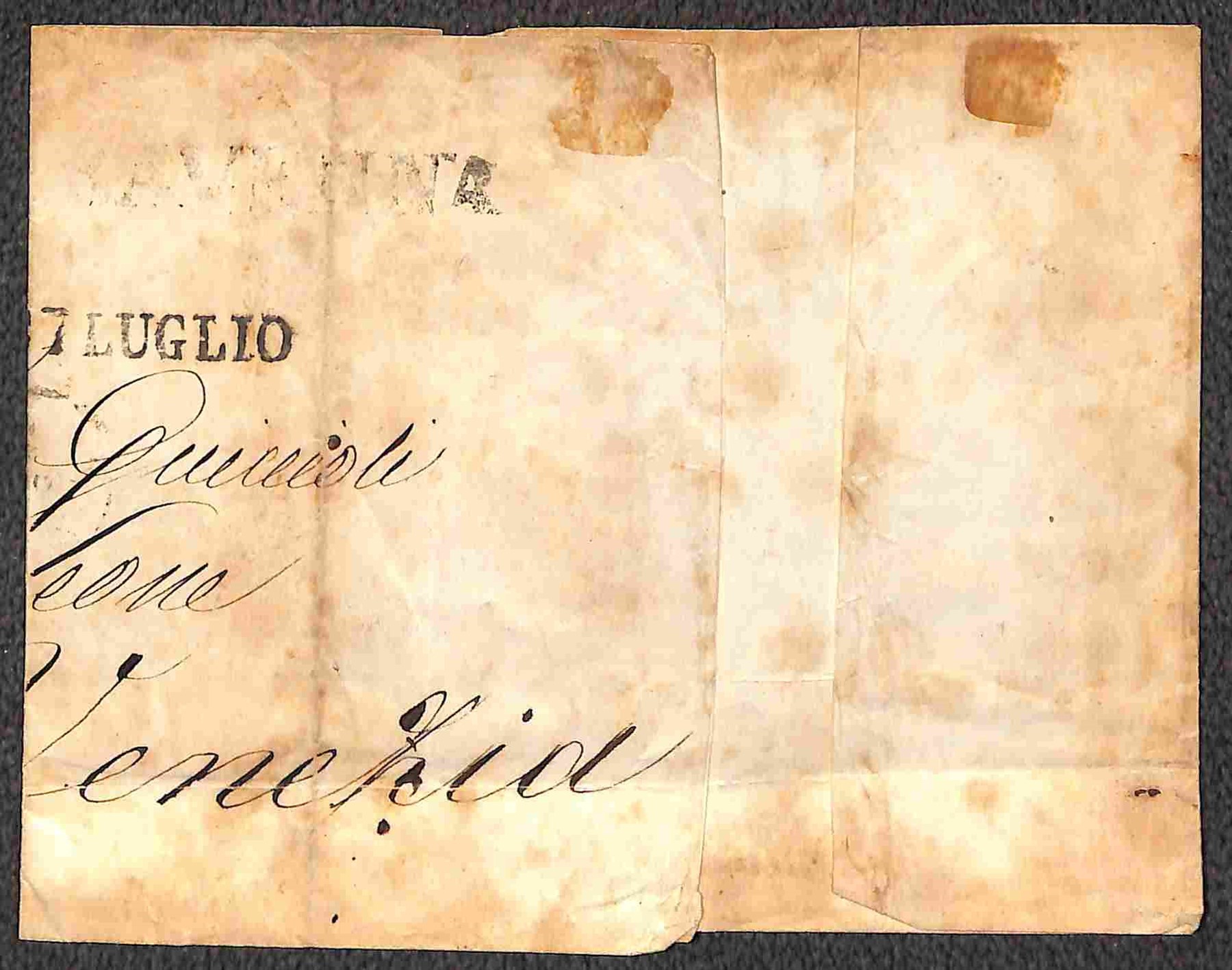 Italia / Antichi Stati Italiani / Stato Pontificio / Posta Ordinaria