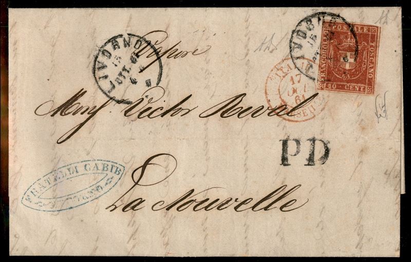 Italia / Antichi Stati Italiani / Toscana / Governo Provvisorio / Posta Ordinaria