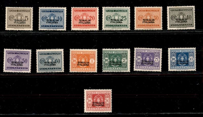 Italia / Colonie / Somalia / Segnatasse