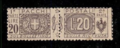Italia / Regno / Vittorio Emanuele III / Pacchi Postali