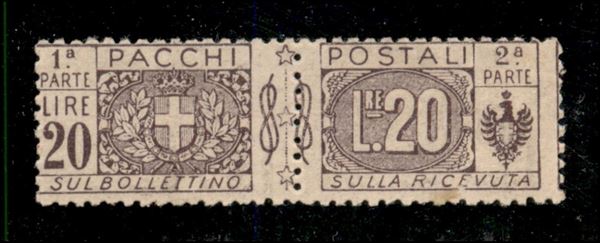 ITALIA / Regno / Vittorio Emanuele III / Pacchi postali