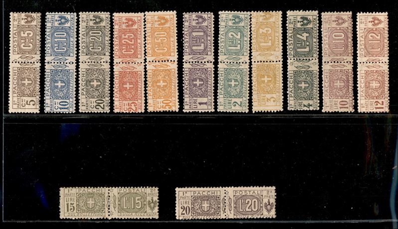Italia / Regno / Vittorio Emanuele III / Pacchi Postali