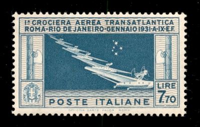 Italia / Regno / Vittorio Emanuele III / Posta Aerea