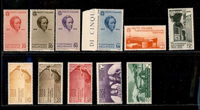 Italia / Regno / Vittorio Emanuele III / Posta Ordinaria + Aerea
