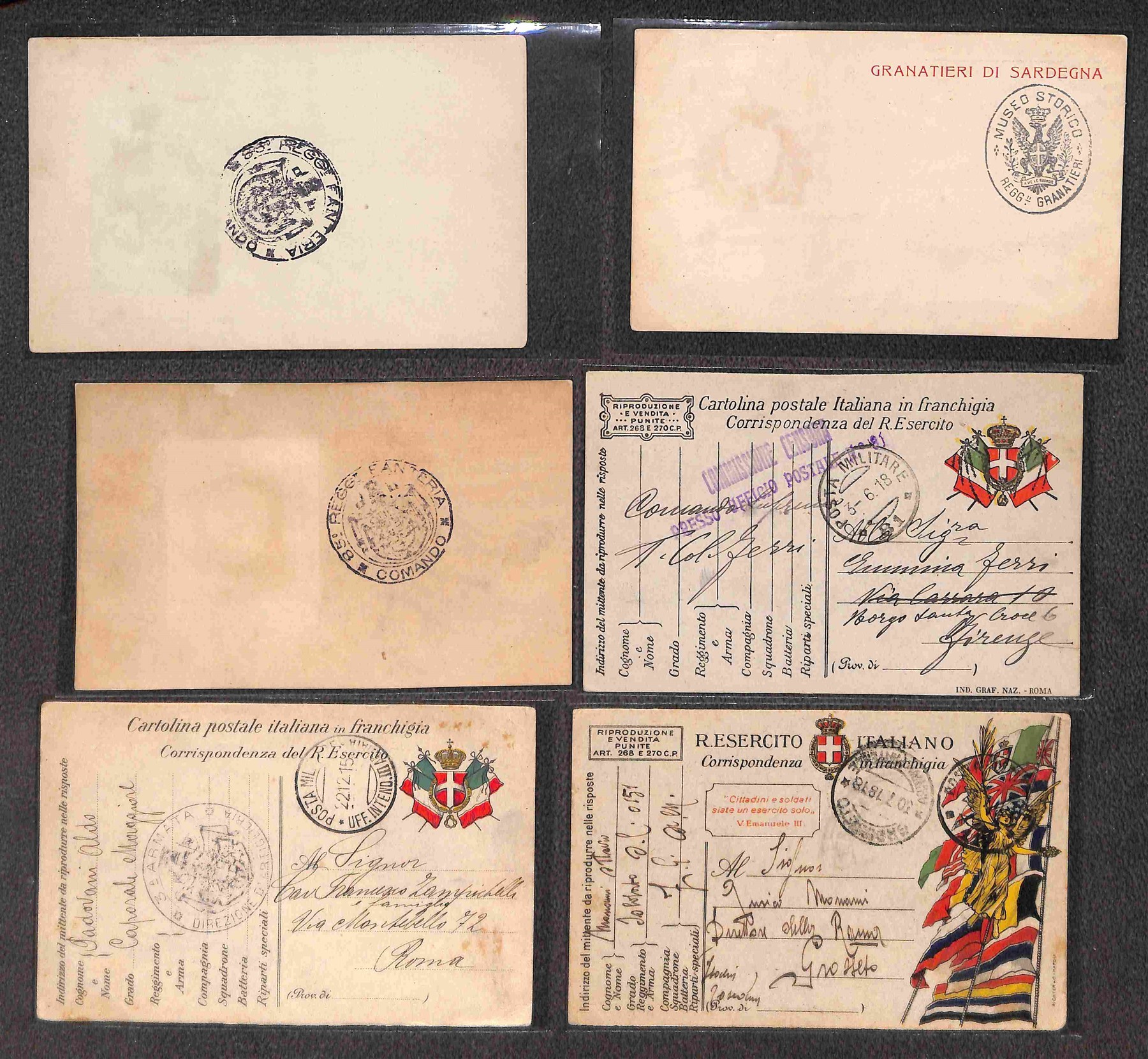 Italia / Regno / Posta Militare