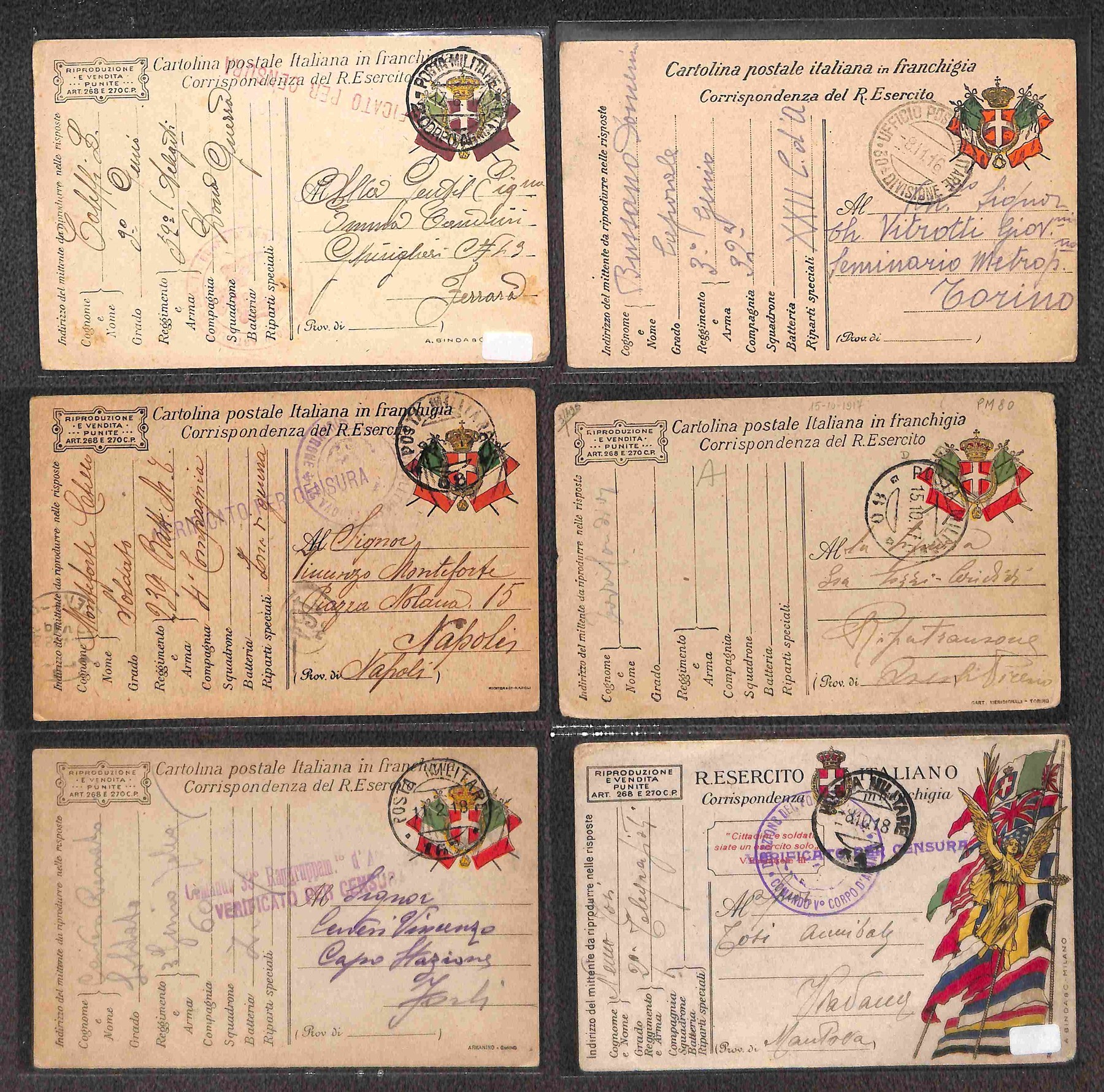 Italia / Regno / Posta Militare