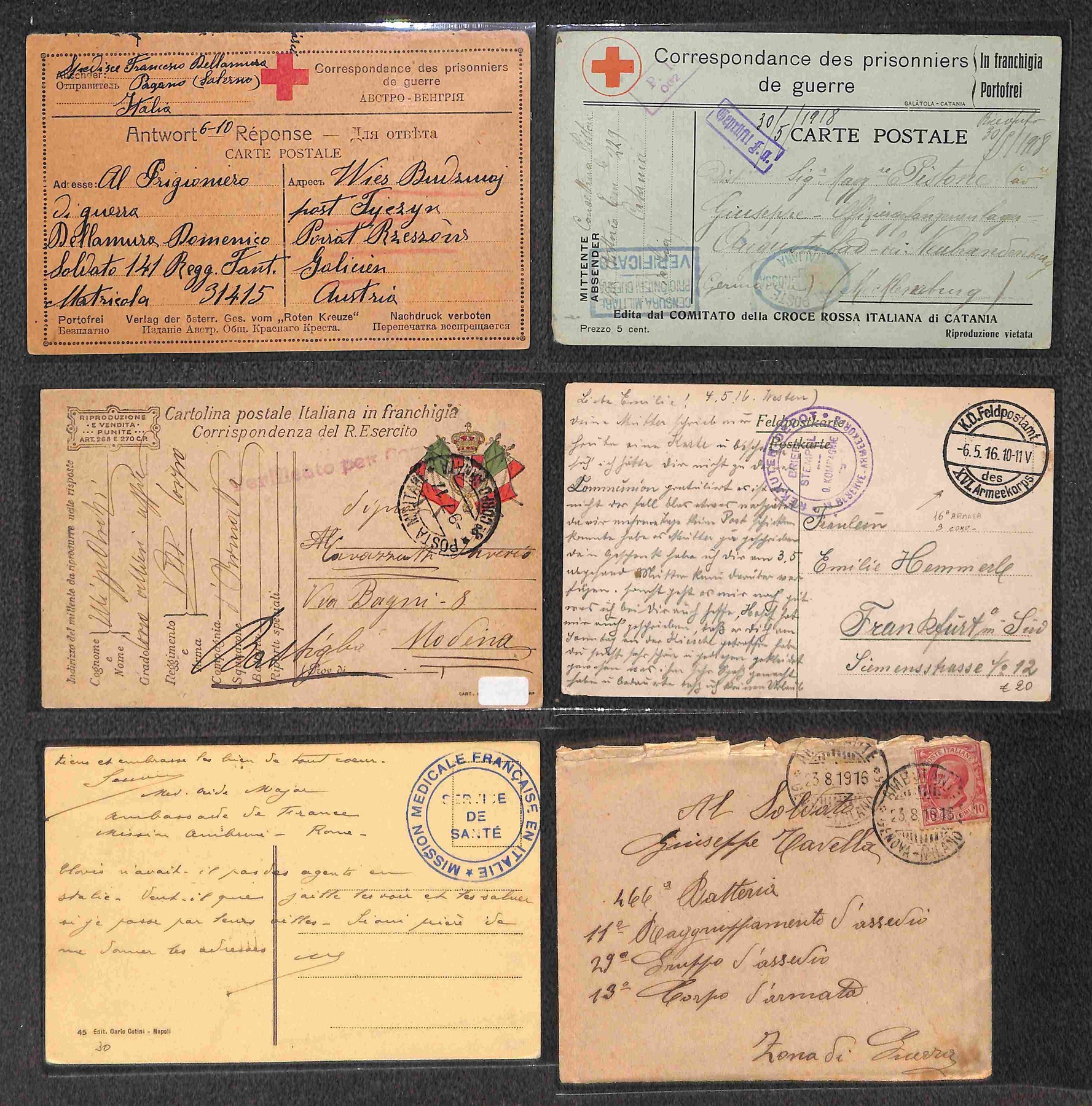 Italia / Regno / Posta Militare