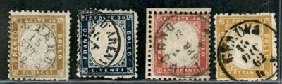 Italia / Regno / Vittorio Emanuele II / Posta Ordinaria
