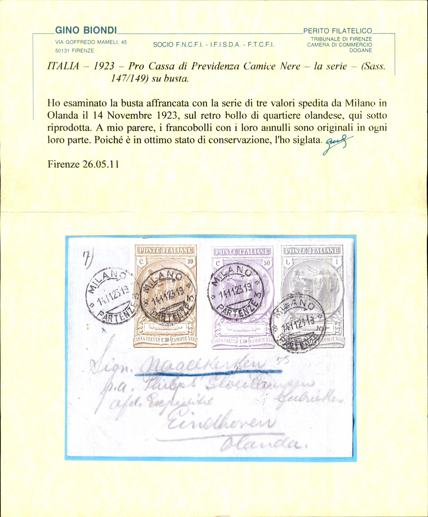 Italia / Regno / Vittorio Emanuele III / Posta Ordinaria