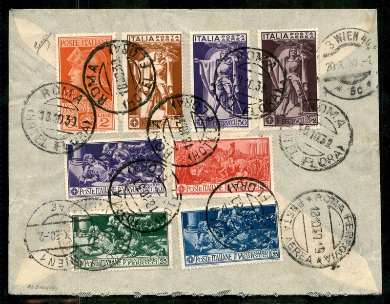 Italia / Regno / Vittorio Emanuele III / Aerogrammi