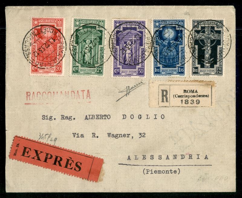 Italia / Regno / Vittorio Emanuele III / Posta Ordinaria