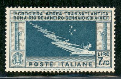 Italia / Regno / Vittorio Emanuele III / Posta Aerea