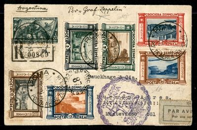 Italia / Regno / Vittorio Emanuele III / Aerogrammi