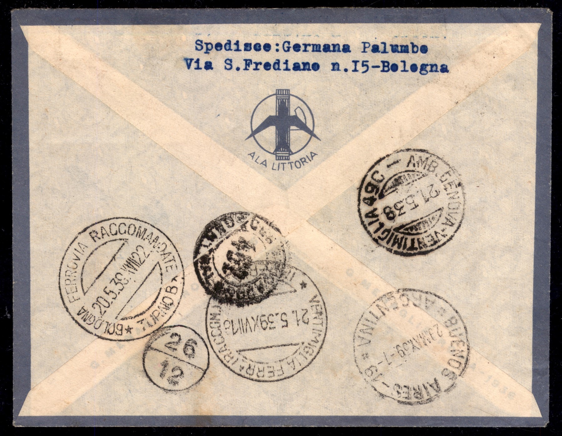 Italia / Regno / Vittorio Emanuele III / Posta Aerea