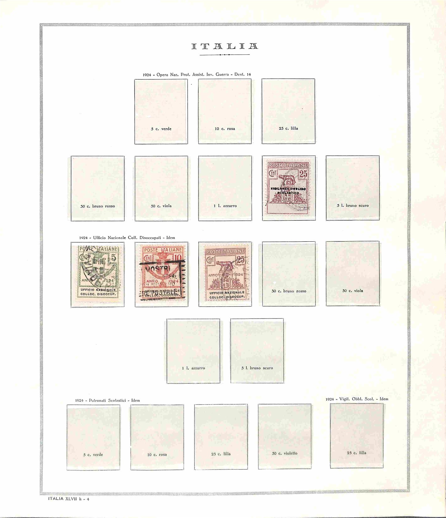 Italia / Regno / Vittorio Emanuele III / Enti Parastatali