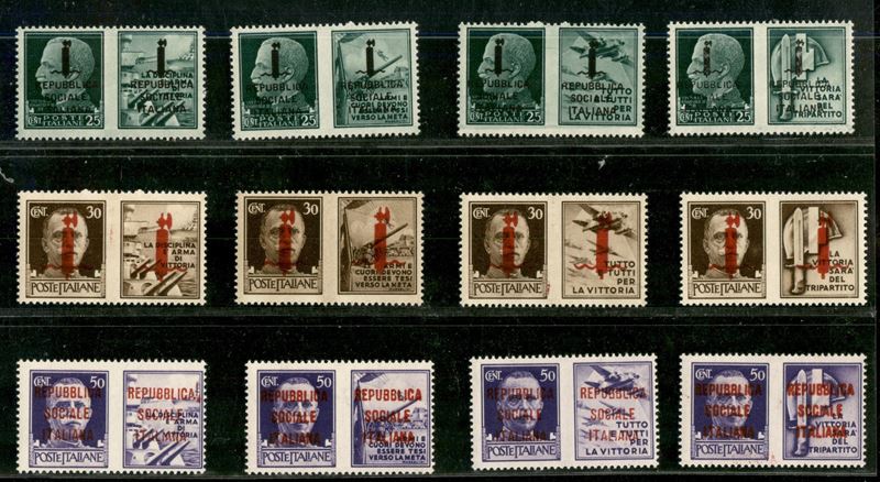 Italia / Rsi / Provvisori / Propaganda di Guerra