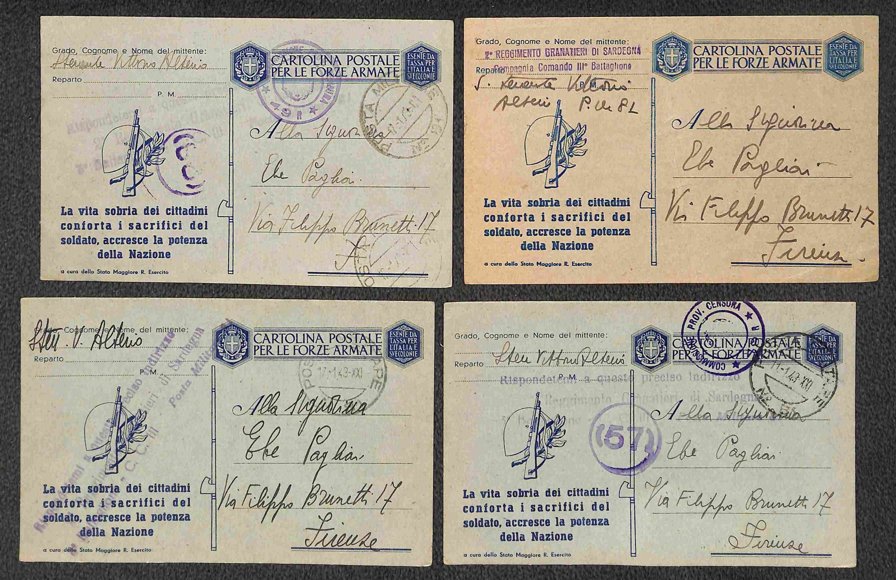 Italia / Regno / Vittorio Emanuele III / Posta Ordinaria