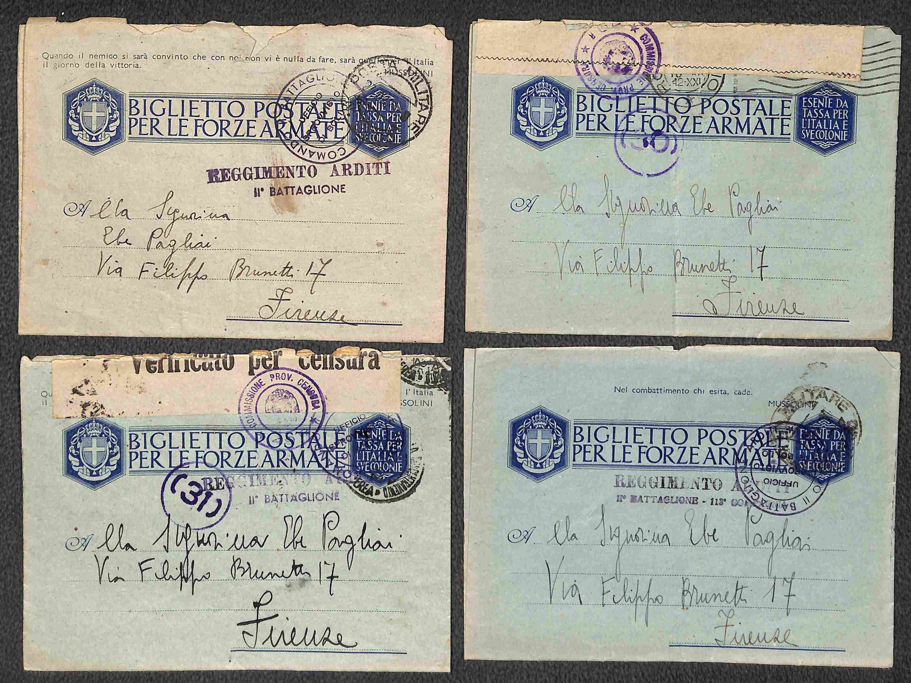 Italia / Regno / Vittorio Emanuele III / Posta Ordinaria