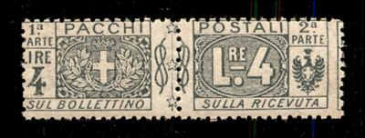 Italia / Regno / Vittorio Emanuele III / Pacchi Postali