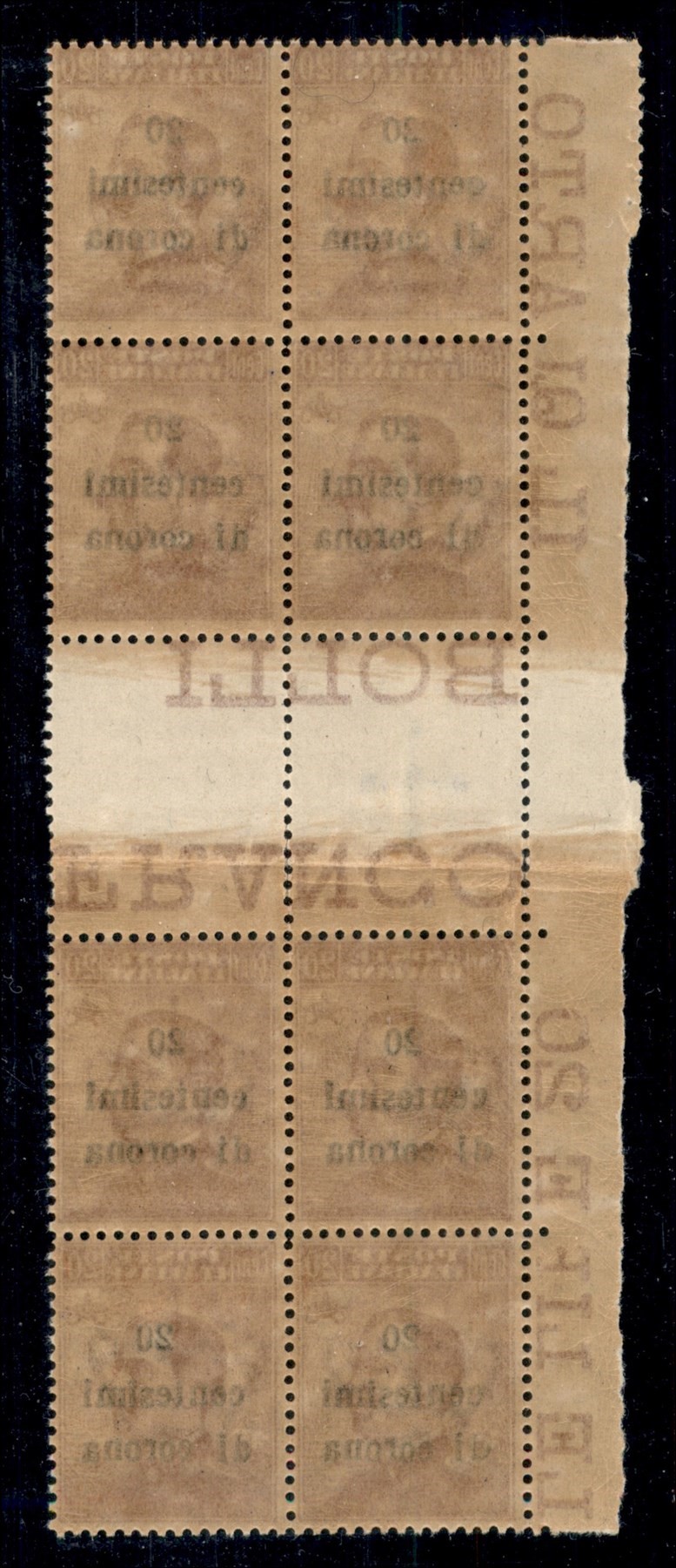 ITALIA / Occupazioni I guerra mondiale / Trento e Trieste / Posta ordinaria