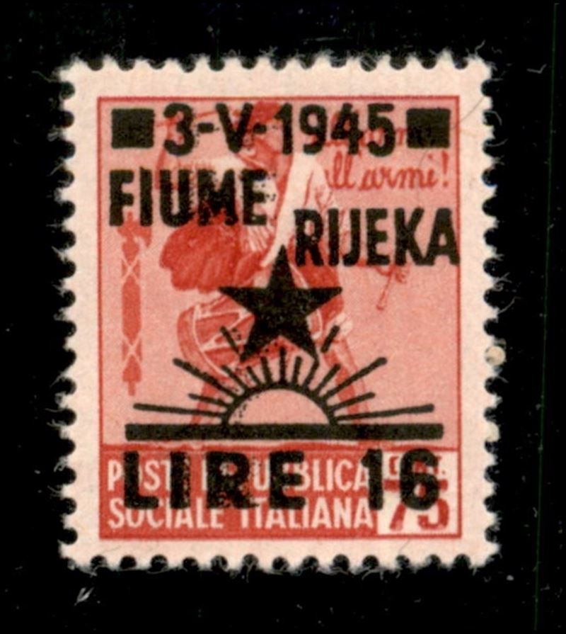 ITALIA / Occupazioni straniere di territori Italiani / Occupazione Jugoslava / Fiume / Posta ordi...
