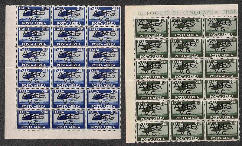 ITALIA / Trieste / Trieste AMG VG / Posta aerea