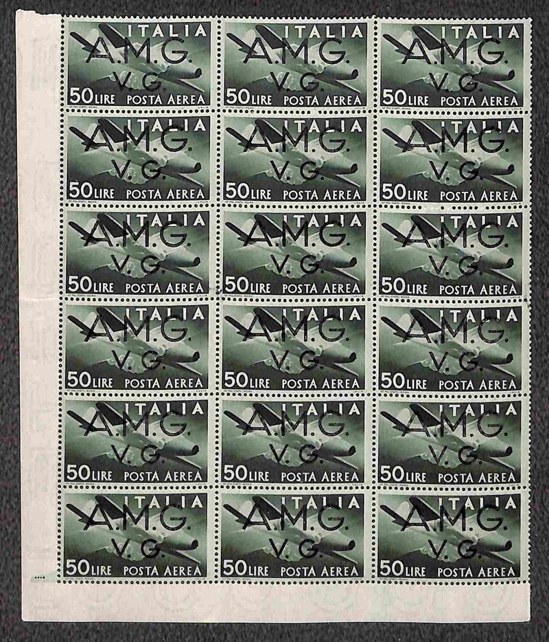 ITALIA / Trieste / Trieste AMG VG / Posta aerea