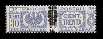 Italia / Luogotenenza / Pacchi Postali