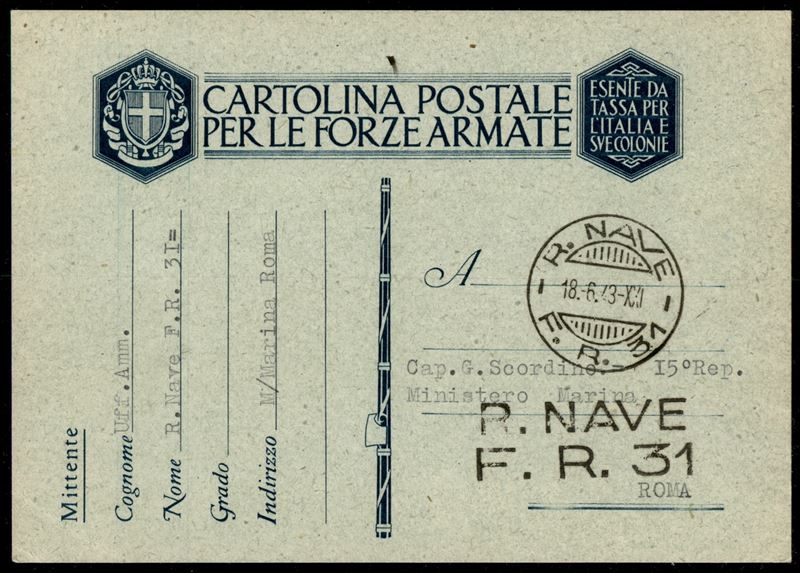 ITALIA / Regno / Vittorio Emanuele III / Navigazione