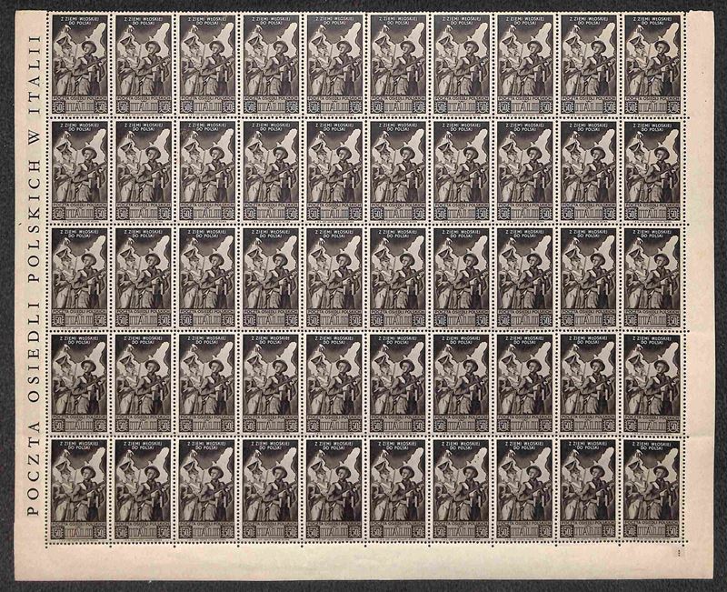 ITALIA / Corpo Polacco / Posta ordinaria