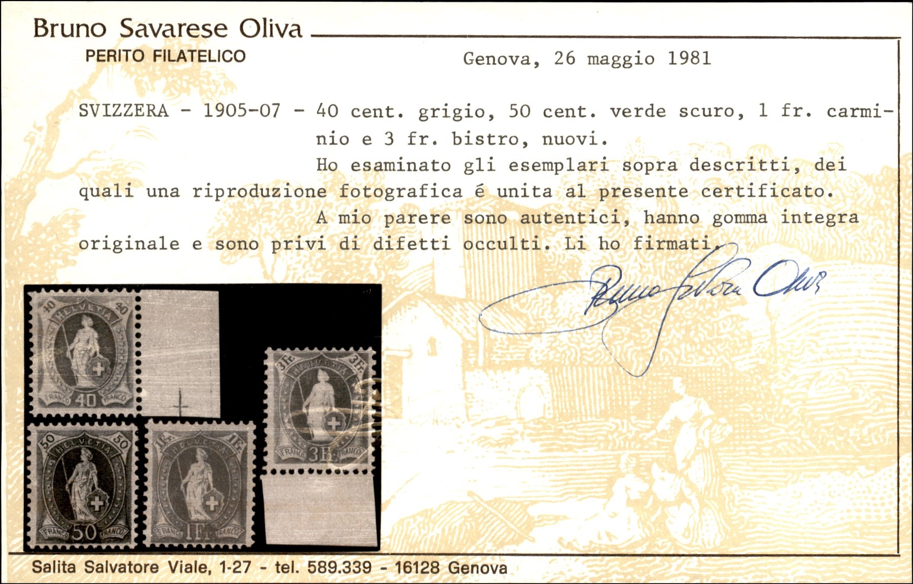 Svizzera / Posta Ordinaria