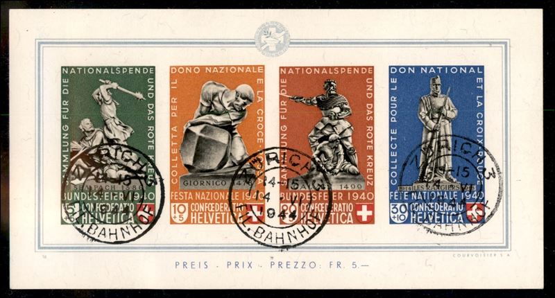 Svizzera / Foglietti