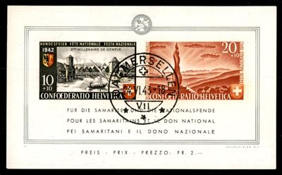 Svizzera / Foglietti