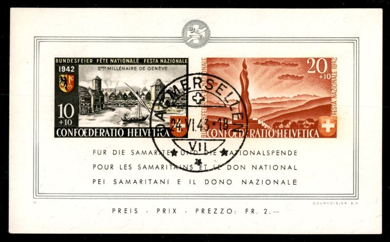 Svizzera / Foglietti