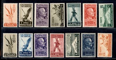 Italia / Colonie / Africa Orientale Italiana / Posta Ordinaria + Aerea + Espressi