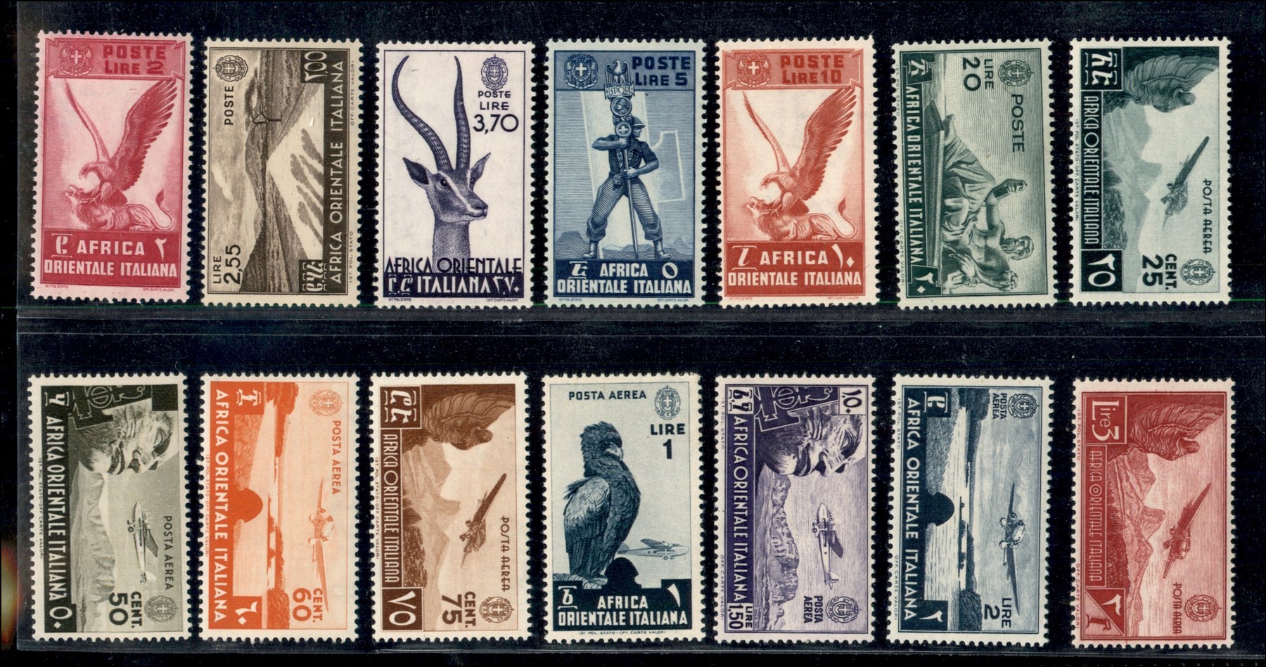 Italia / Colonie / Africa Orientale Italiana / Posta Ordinaria + Aerea + Espressi