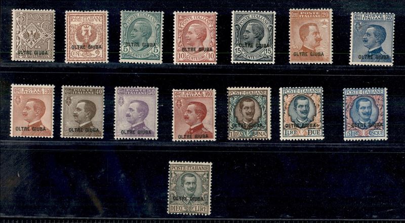 Italia / Colonie / Oltre Giuba / Posta Ordinaria