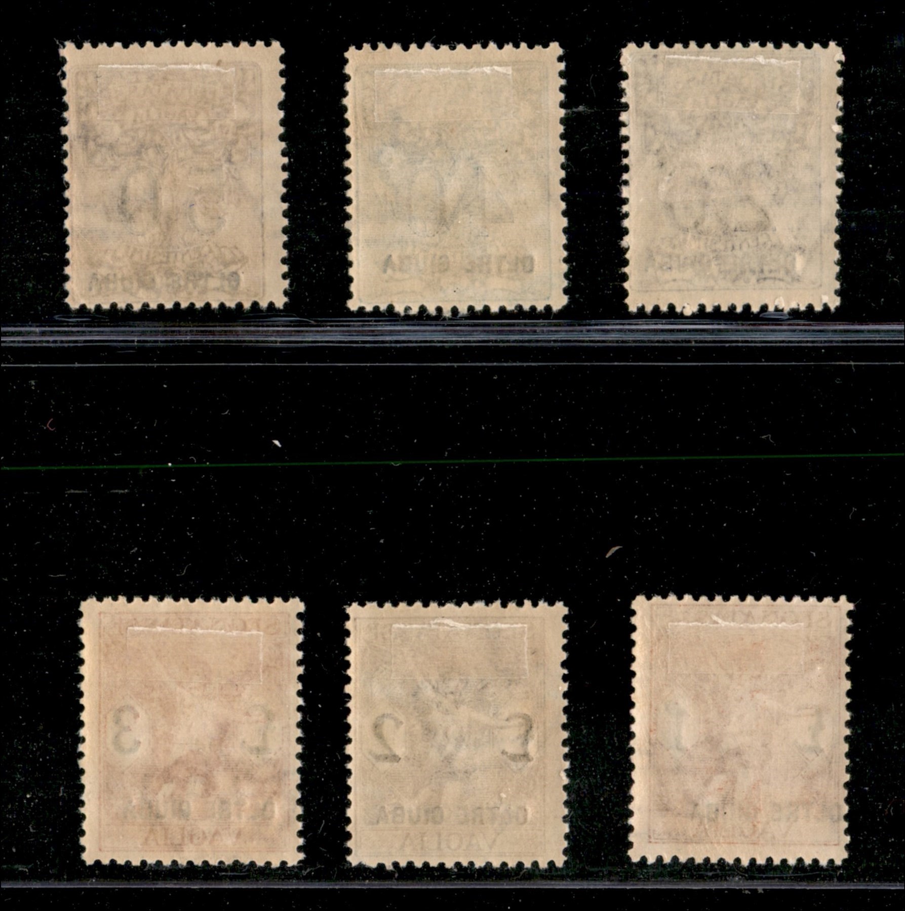 Italia / Colonie / Oltre Giuba / Segnatasse per Vaglia