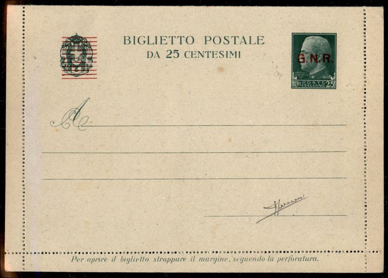Italia / Rsi / G.n.r. Brescia / Posta Ordinaria
