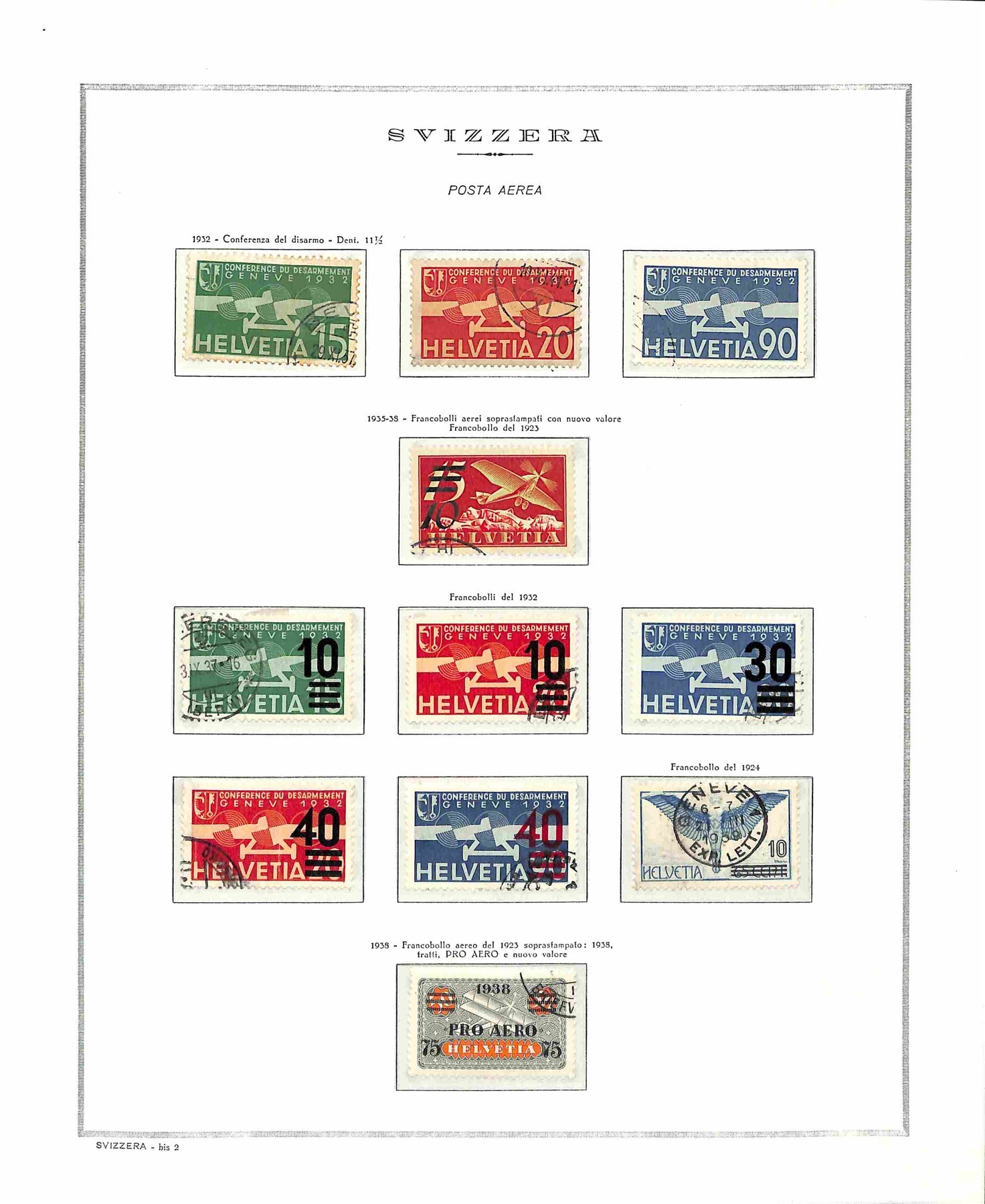 Svizzera / Posta Ordinaria
