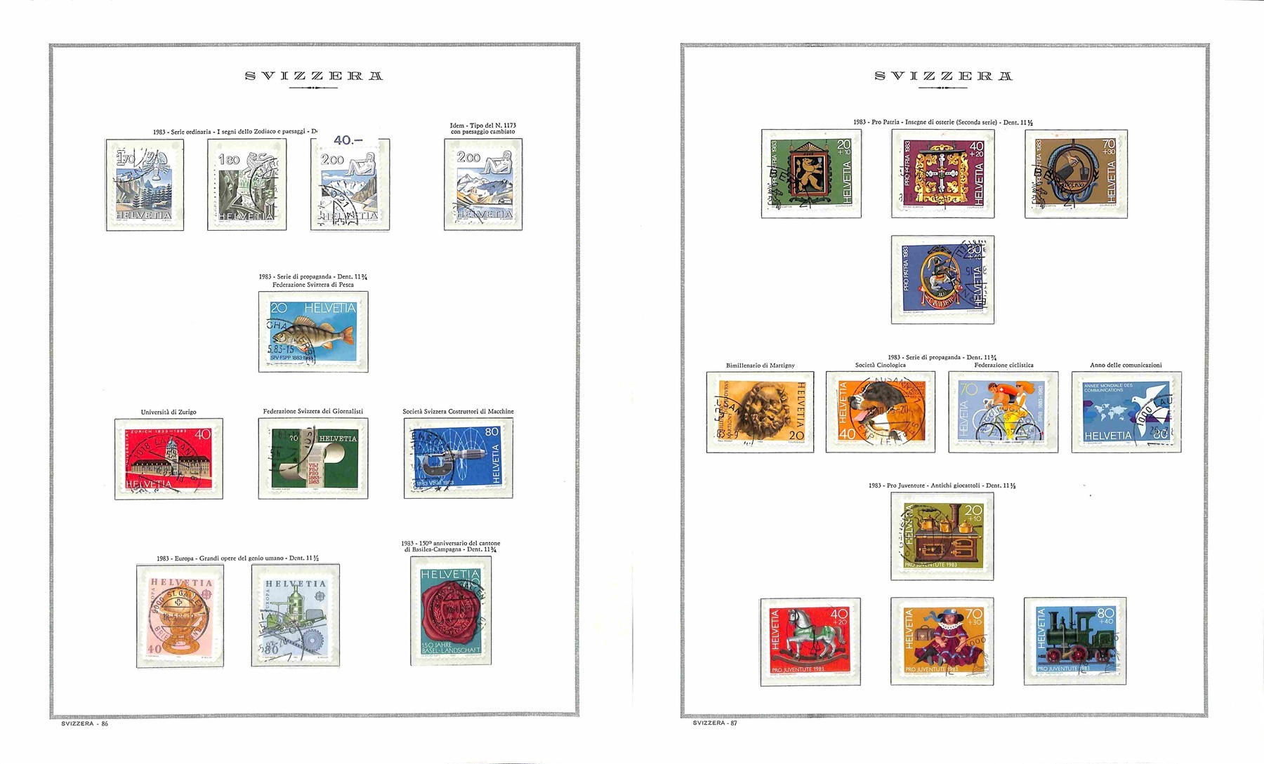 Svizzera / Posta Ordinaria