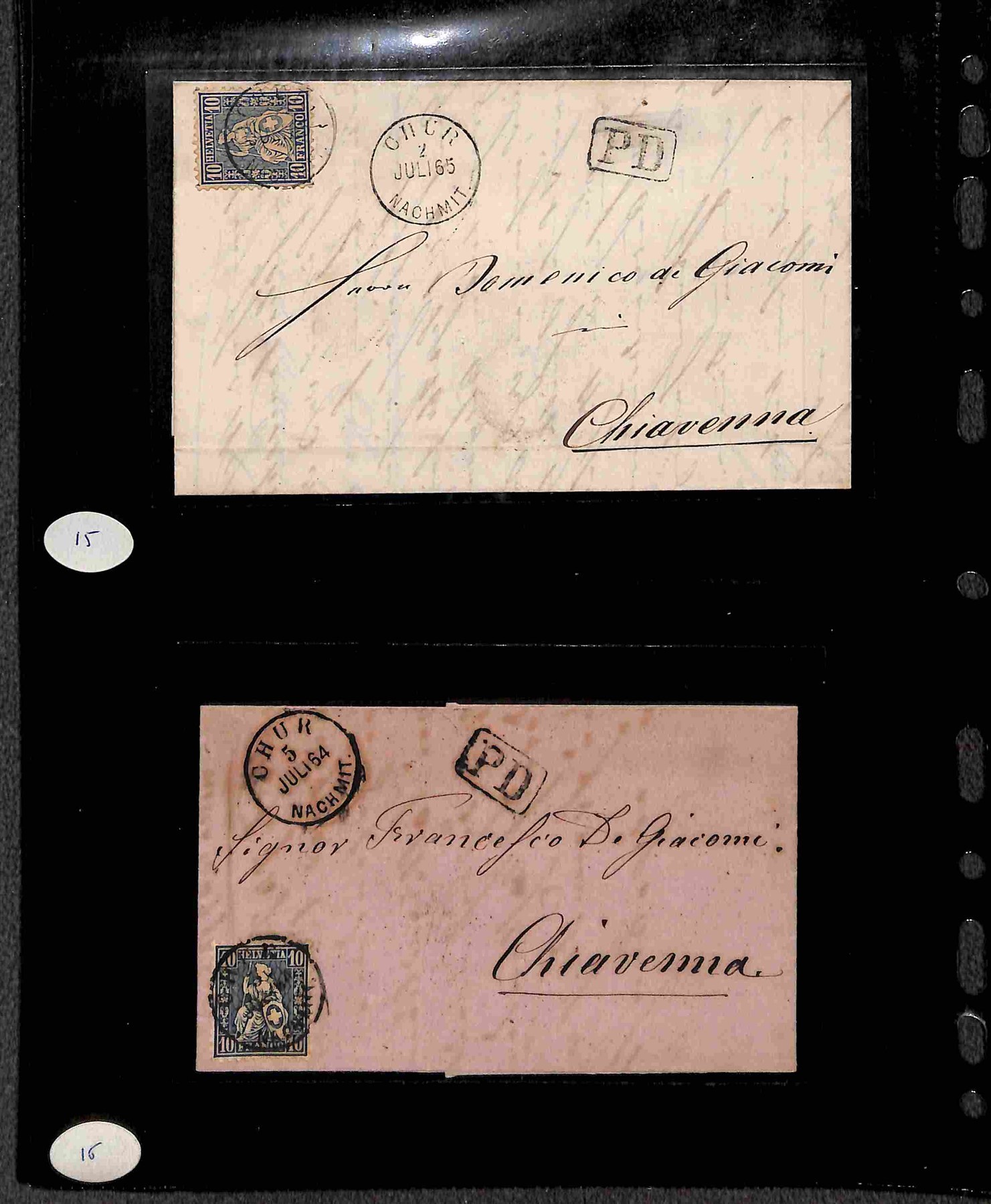 Svizzera / Posta Ordinaria